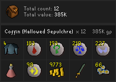 Hallowed Sepulchre loot tracking